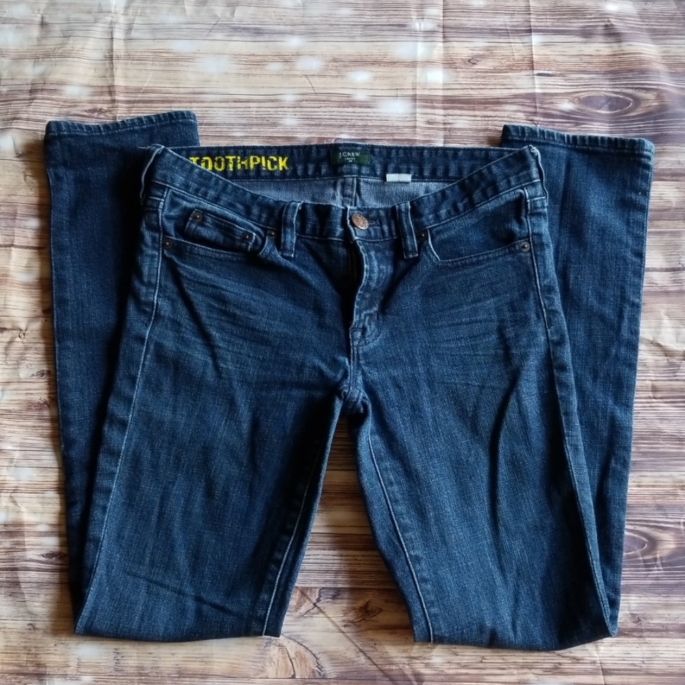 J. Crew toothpick  stretch Jean's size 27